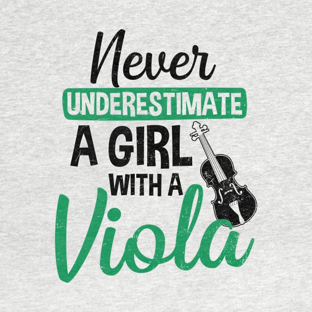 Viola Shirt | A Girl Vith A Viola Gift by Gawkclothing